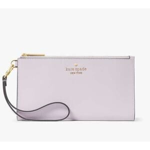 Kate Spade Madison Double Zip Pale Amethyst Wristlet